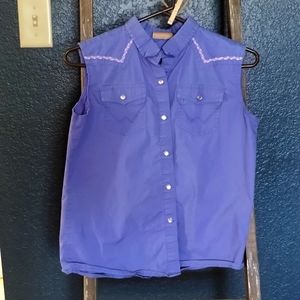 tank top button down